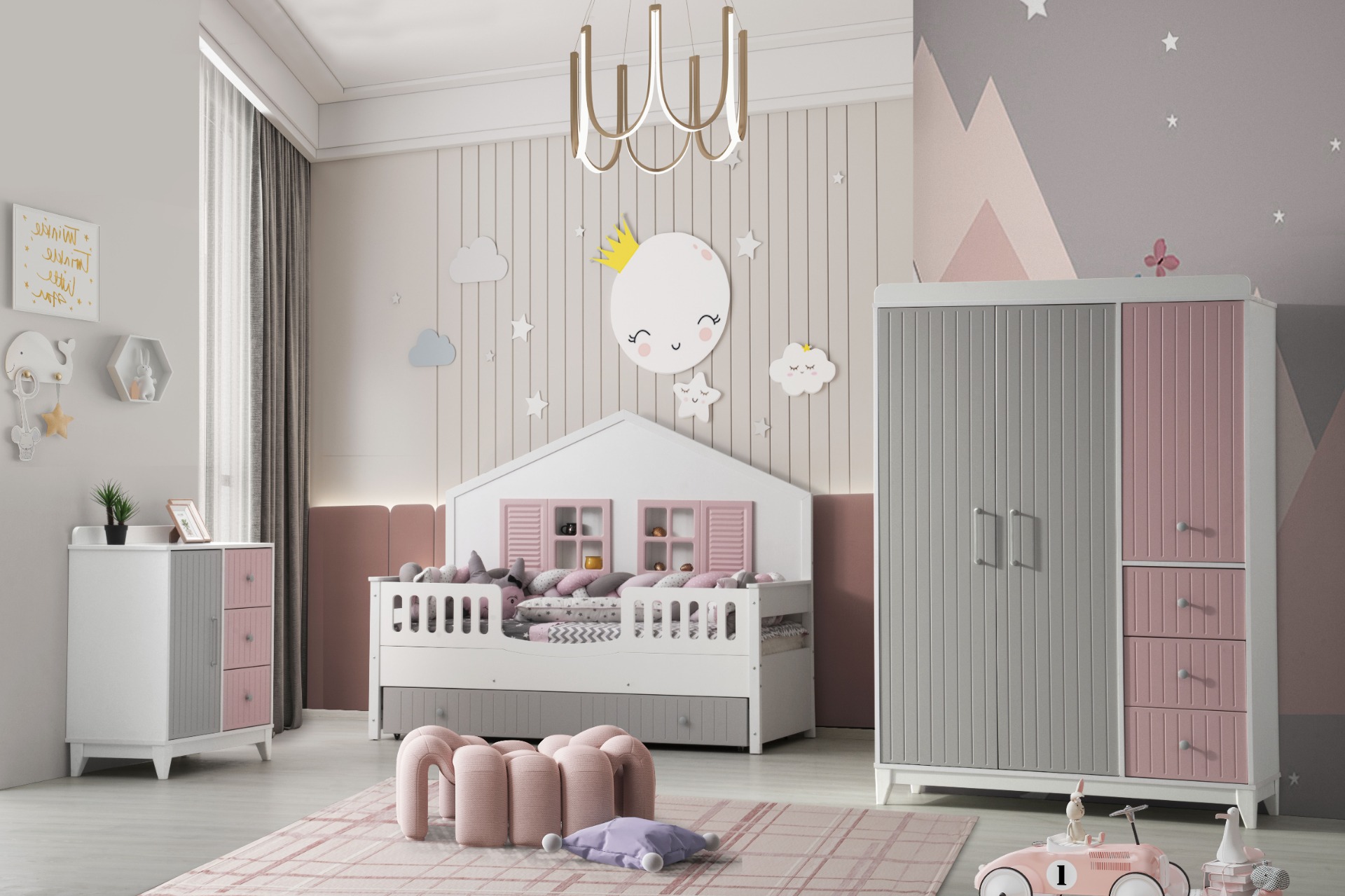 SOFİA BEBEK ODASI TAKIMI ( MİA )